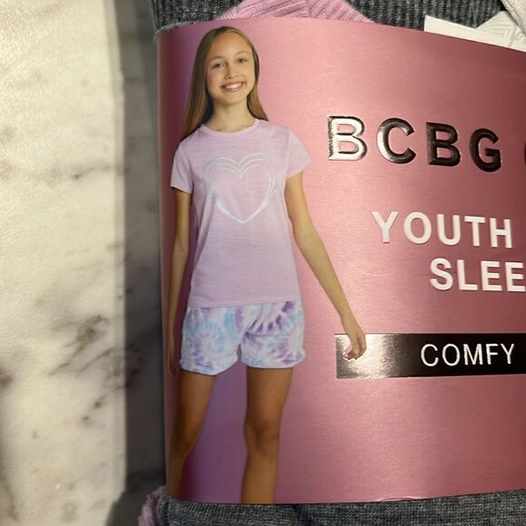 GIRLS YOUTH 4-PIECE SLEEP SET - Picture 2 of 5